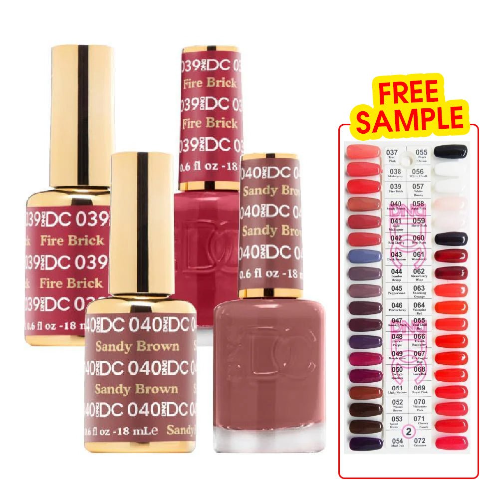 DC Part 2 - Set of 34 Gel & Lacquer Combos - DTK Nail Supply