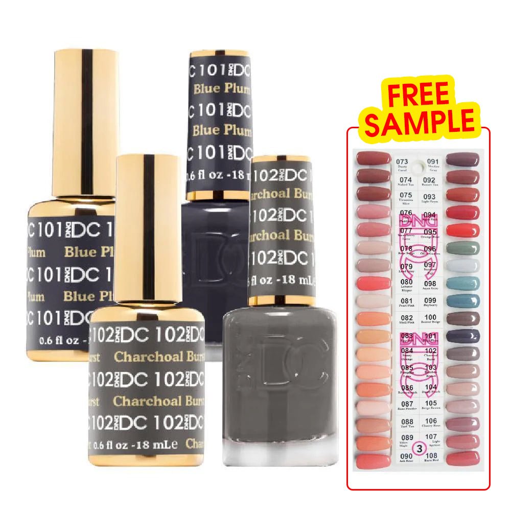 DC Part 3 - Set of 36 Gel & Lacquer Combos - DTK Nail Supply