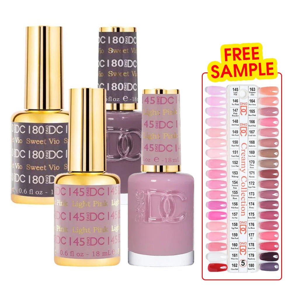 DC Part 5 - Set of 36 Gel & Lacquer Combos - DTK Nail Supply
