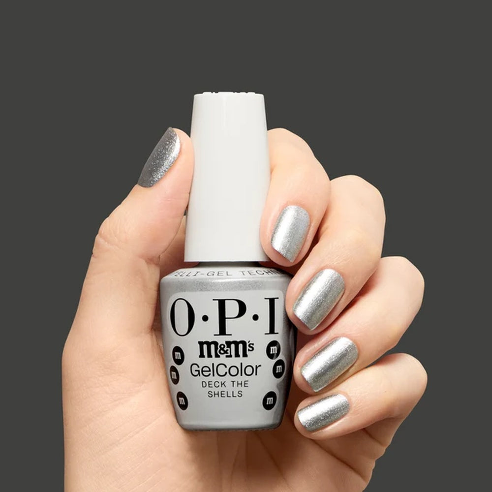 OPI x M&M's Sweeten Your Mani Collection - Gel & Lacquer Duo Set (12 Colors) - DTK Nail Supply
