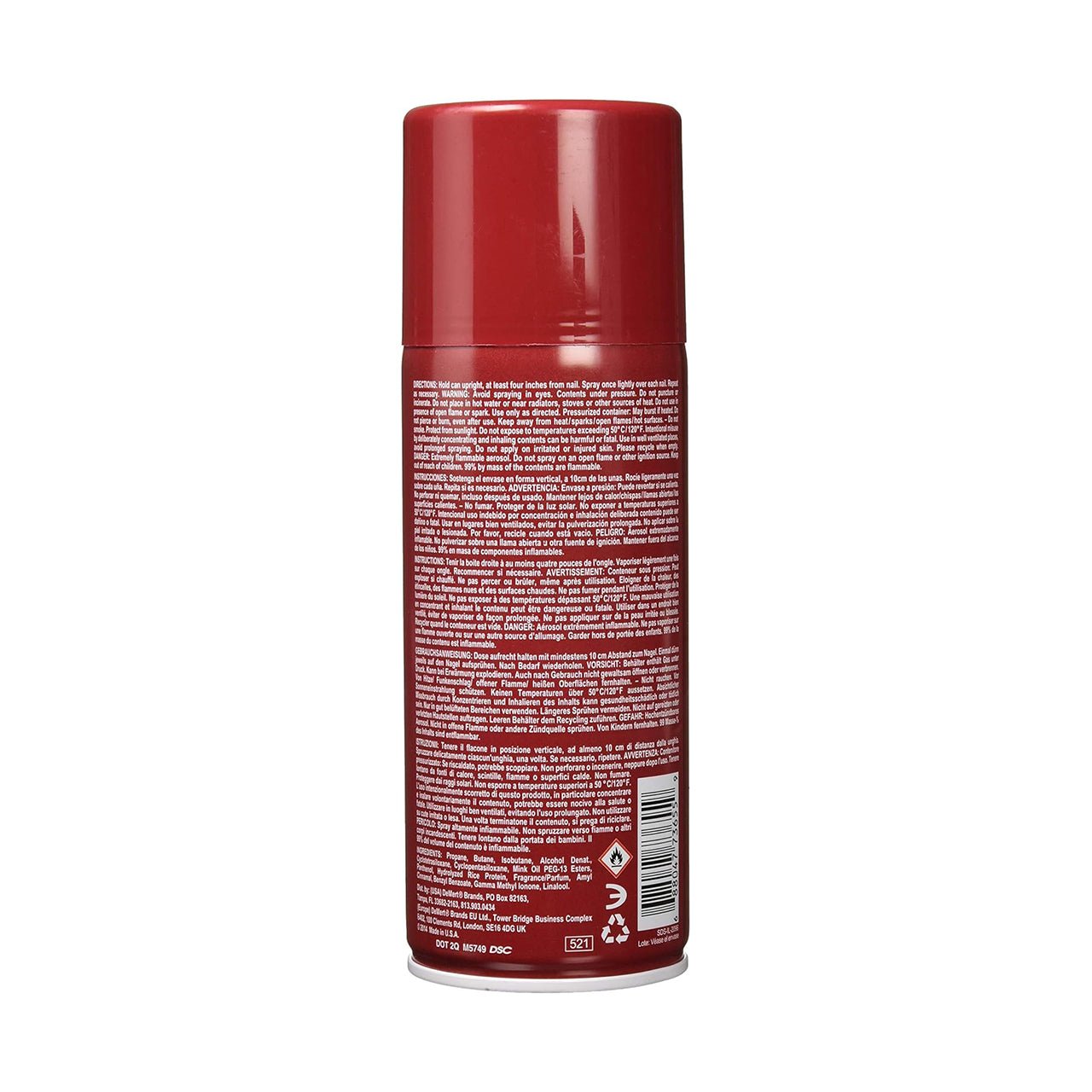 DEMERT Nail Enamel Dryer Manicurist's Finishing Spray 390ml - DTK Nail Supply