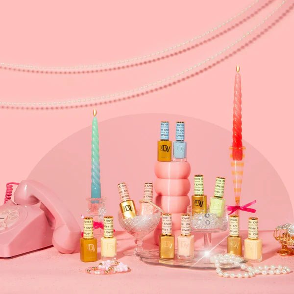 DIVA Part 3 - Set of 36 Gel & Lacquer Combos - Coquette Collection - DTK Nail Supply