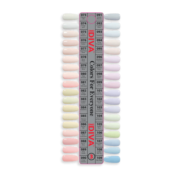 DIVA Part 3 - Set of 6 Gel & Lacquer Combos - Citrus Kissed Set - DTK Nail Supply