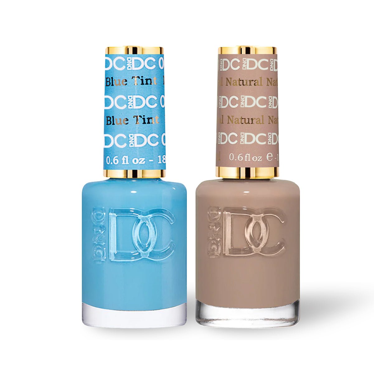 DND DC 2 Nail Lacquer - Set 2 - BLUE & BROWN - DTK Nail Supply