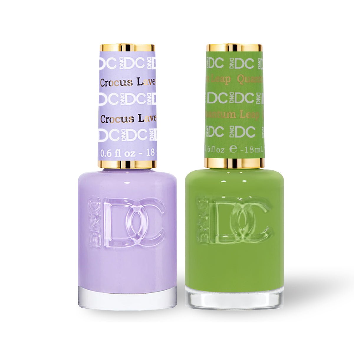 DND DC 2 Nail Lacquer - Set 6 - PURPLE & GREEN - DTK Nail Supply