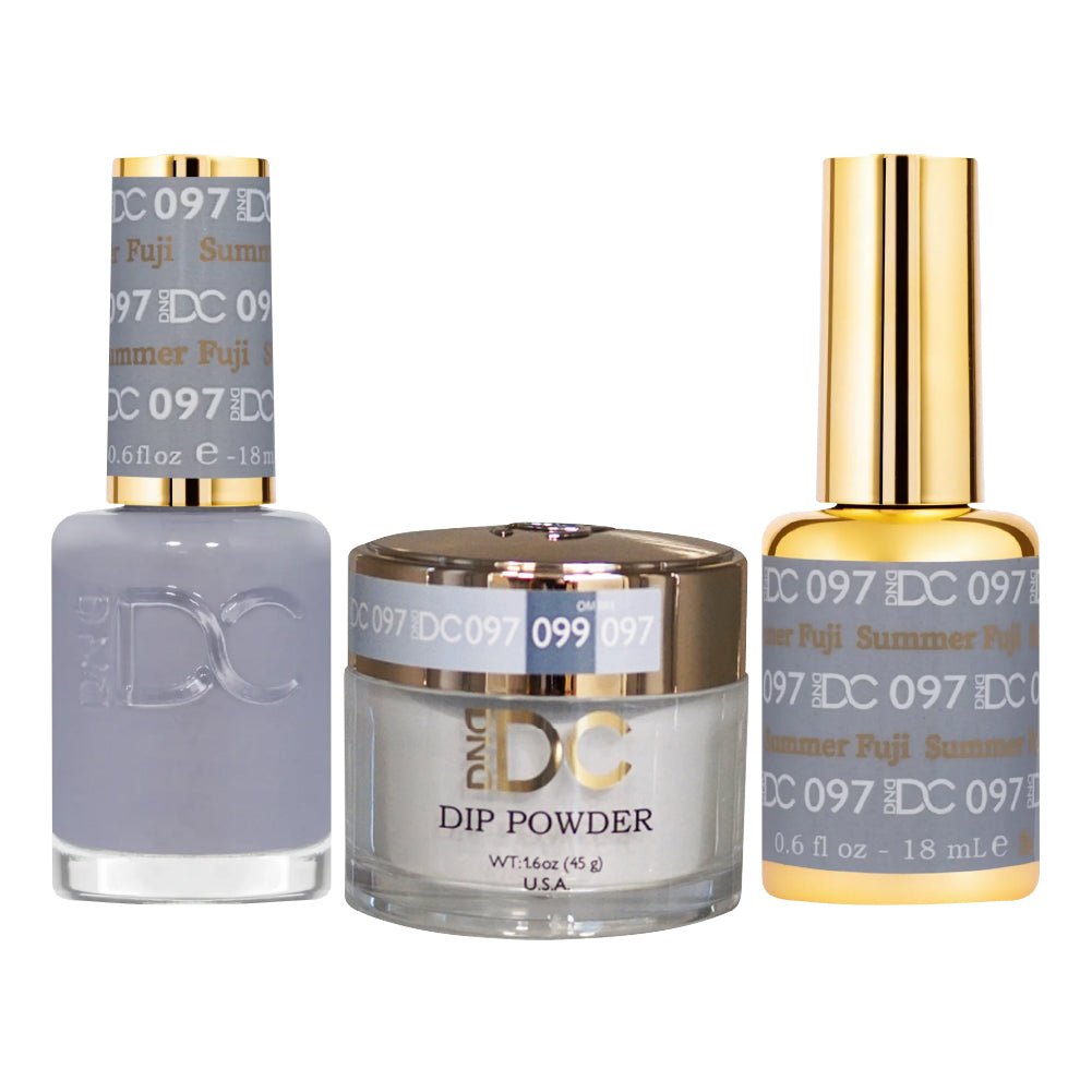 DND DC 3 in 1 - Dip, Gel & Lacquer Matching - 097 Summer Fuji - DTK Nail Supply