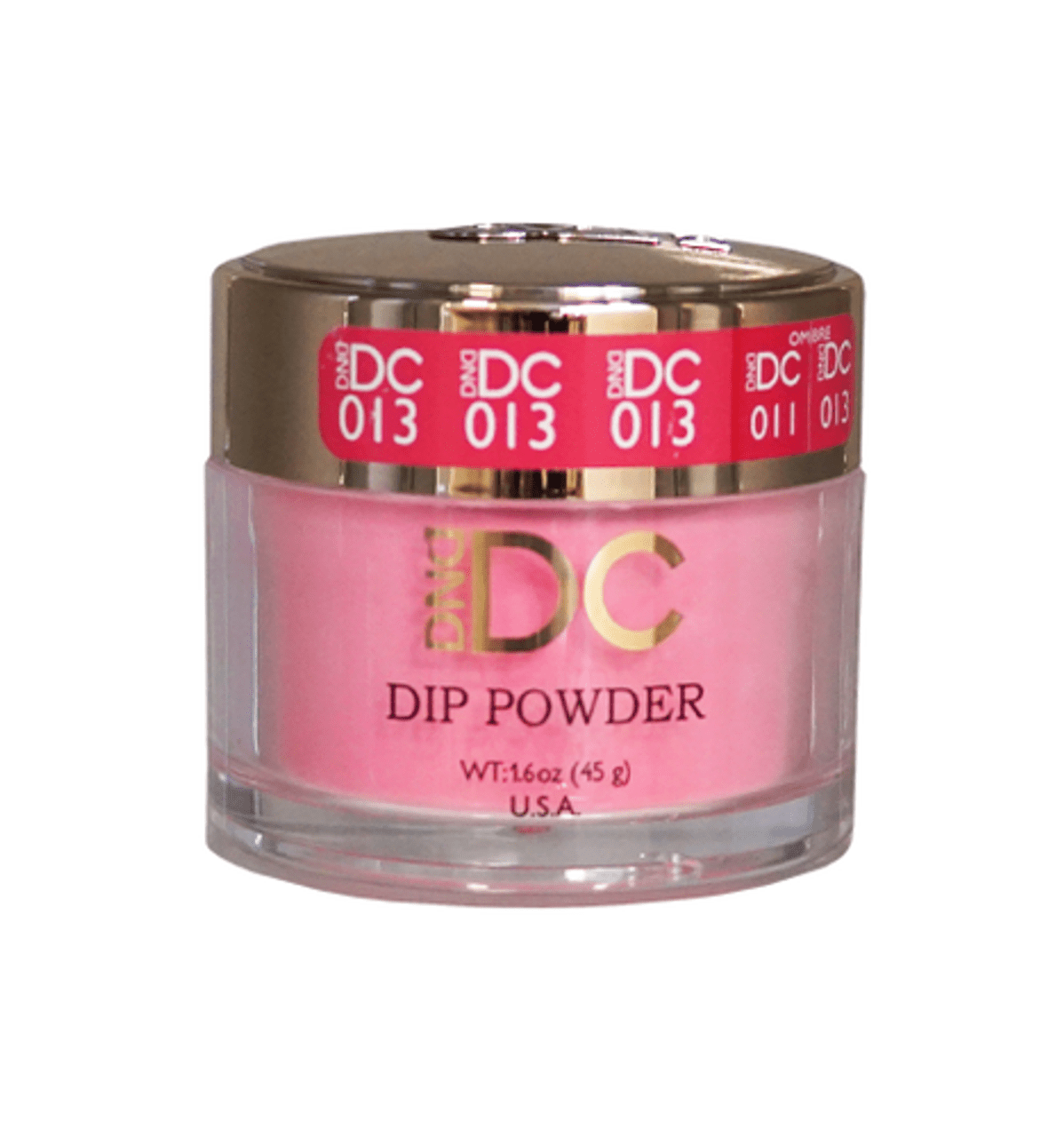 DND DC Acrylic & Dip Powder - DC013 Brilliant Pink - DTK Nail Supply