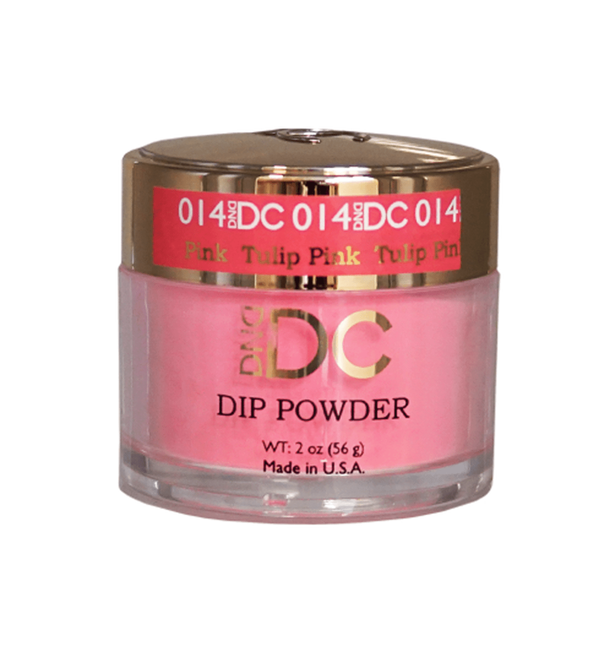 DND DC Acrylic & Dip Powder - DC014 Tulip Pink - DTK Nail Supply