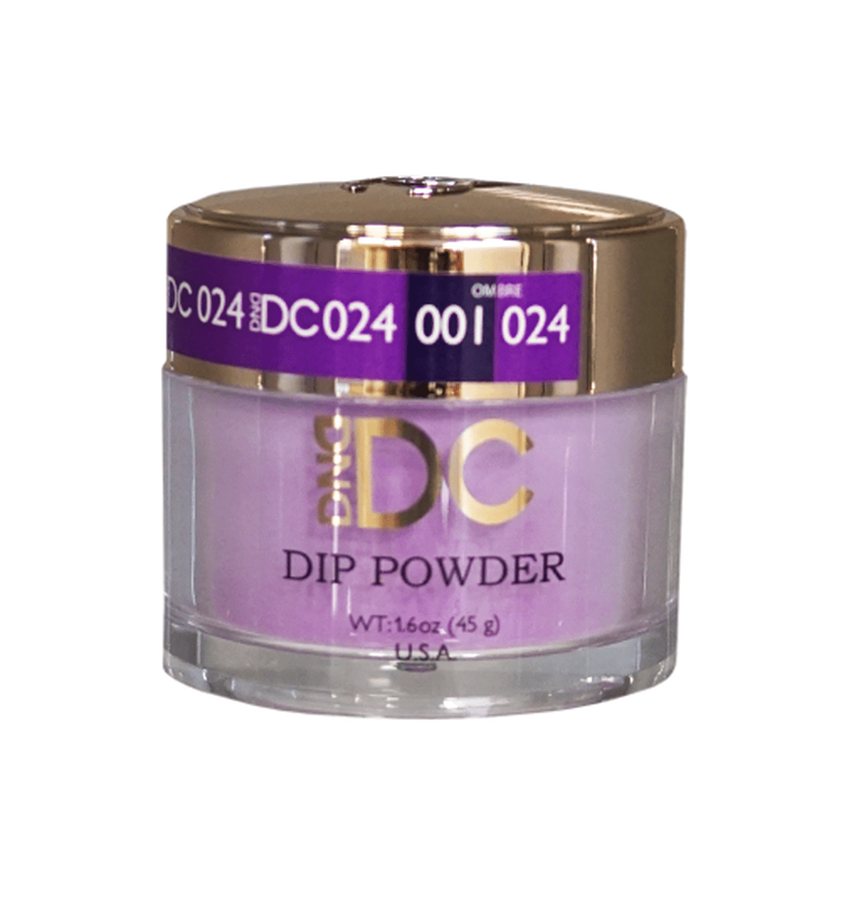 DND DC Acrylic & Dip Powder - DC024 Purple Flower - DTK Nail Supply