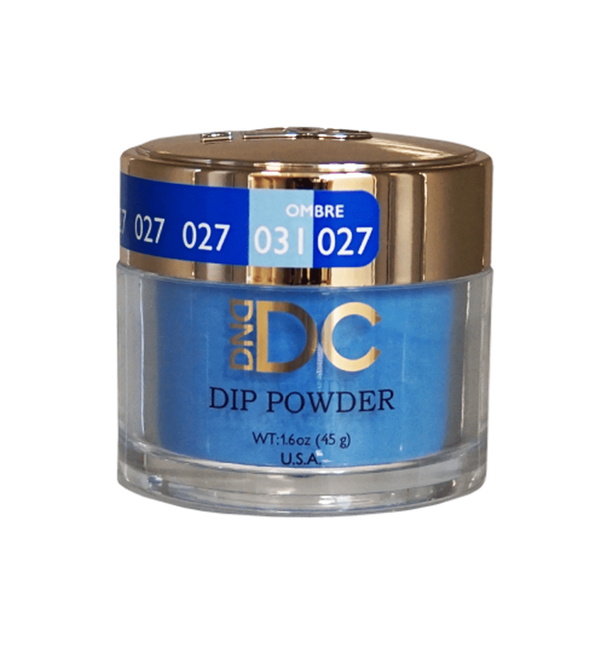 DND DC Acrylic & Dip Powder - DC027 Pittsburgh Blue - DTK Nail Supply