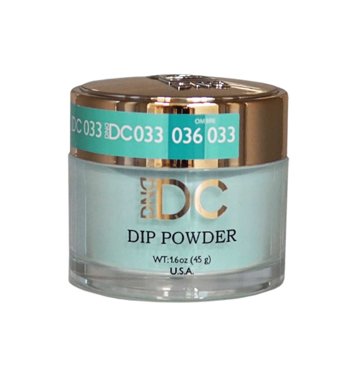 DND DC Acrylic & Dip Powder - DC033 Nile Green - DTK Nail Supply