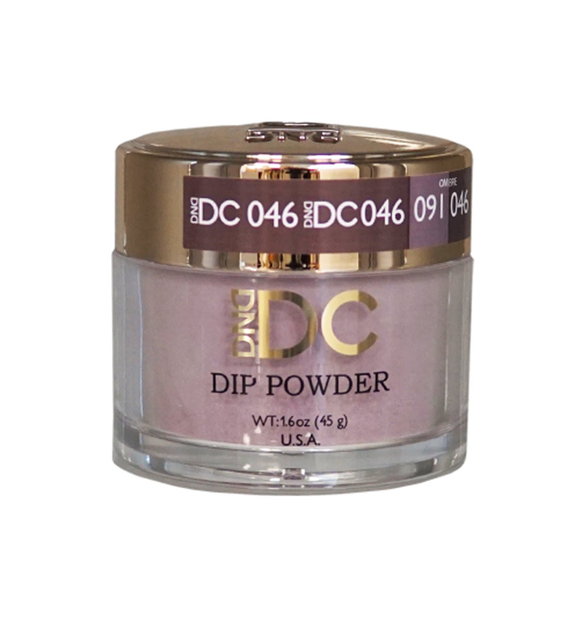 DND DC Acrylic & Dip Powder - DC046 Pewter Gray - DTK Nail Supply