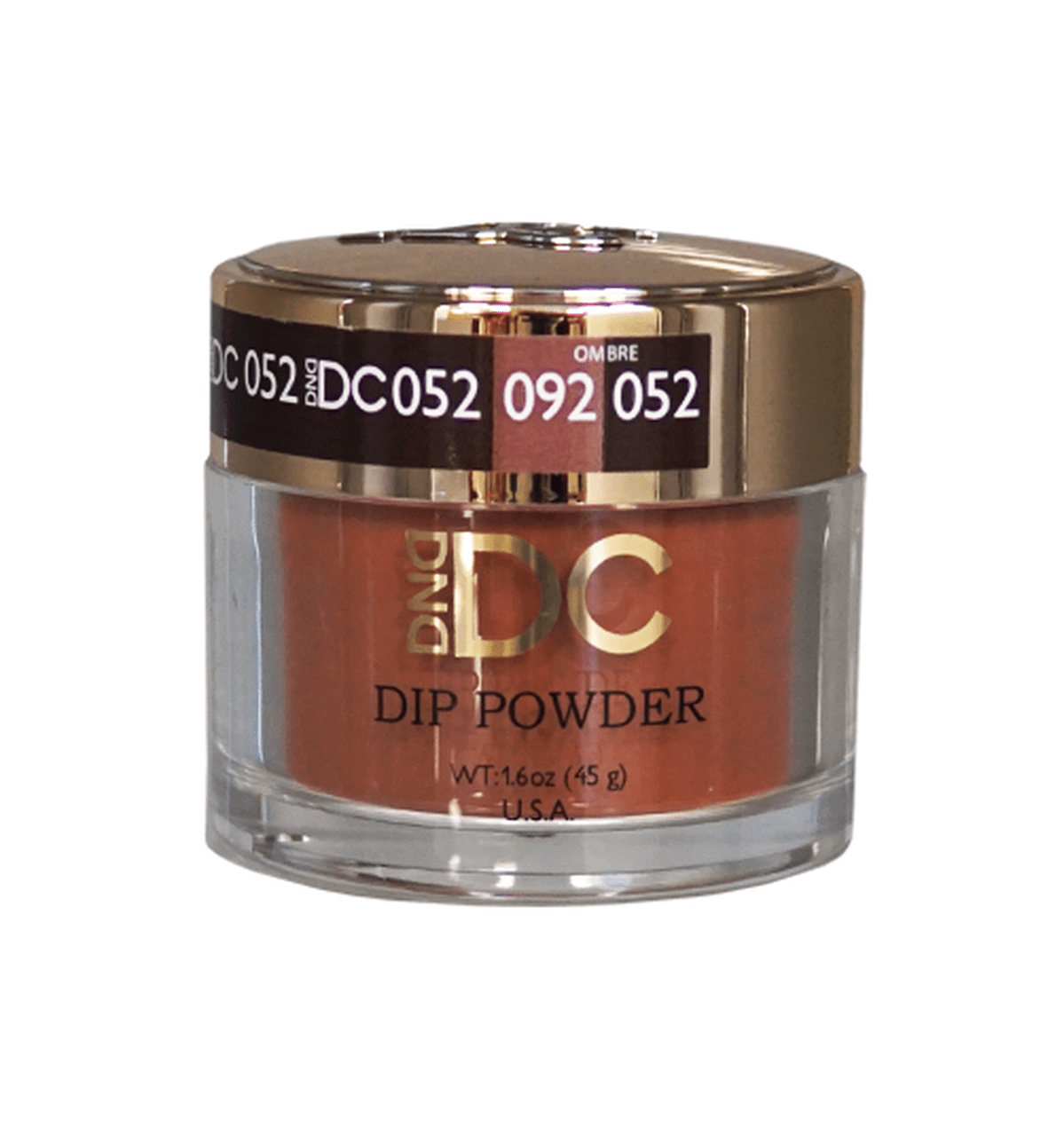 DND DC Acrylic & Dip Powder - DC052 Walnut Brown - DTK Nail Supply