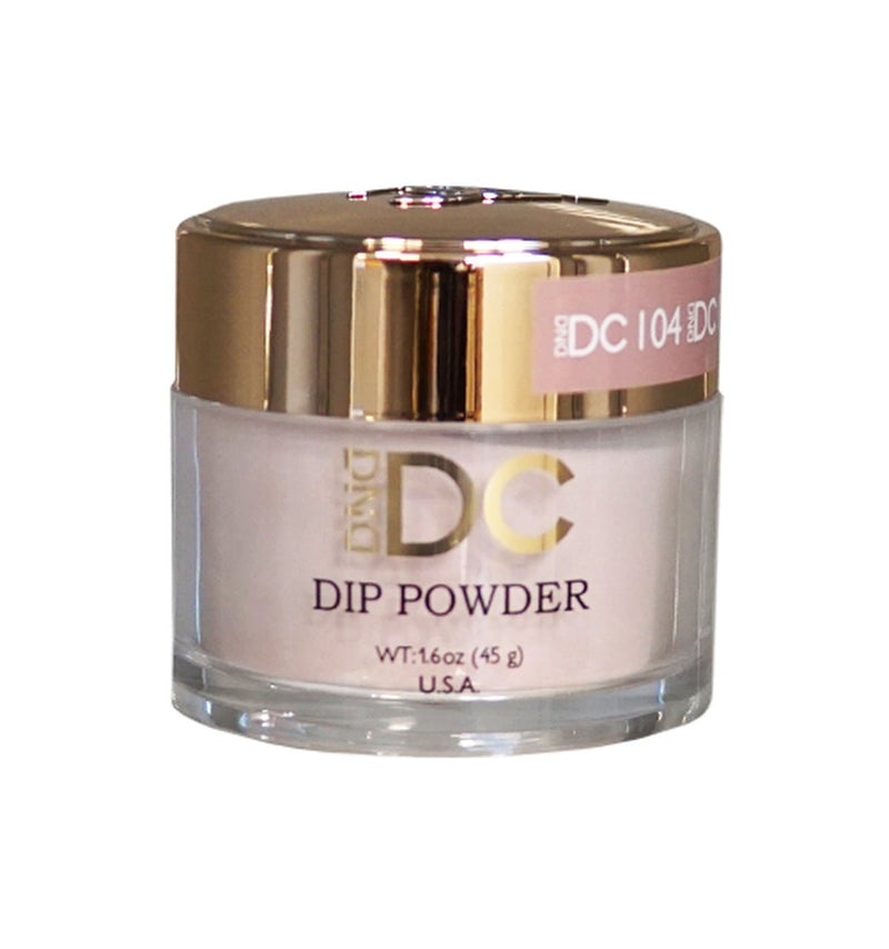 DND DC Acrylic & Dip Powder - DC104 Dusty Peach - DTK Nail Supply