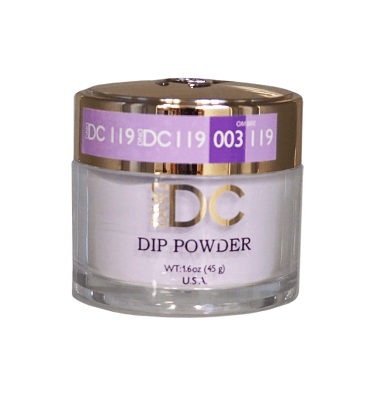 DND DC Acrylic & Dip Powder - DC119 Frosty Taro - DTK Nail Supply