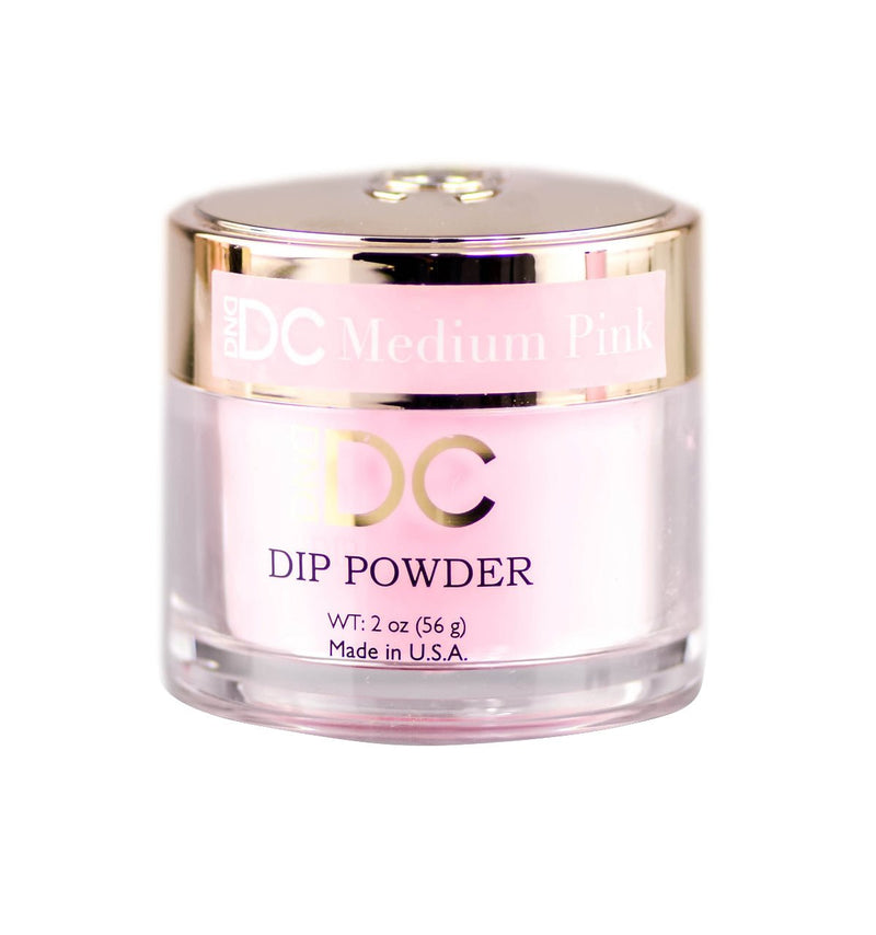 DND DC Acrylic & Dip Powder Pink & White - DC MEDIUM PINK - DTK Nail Supply
