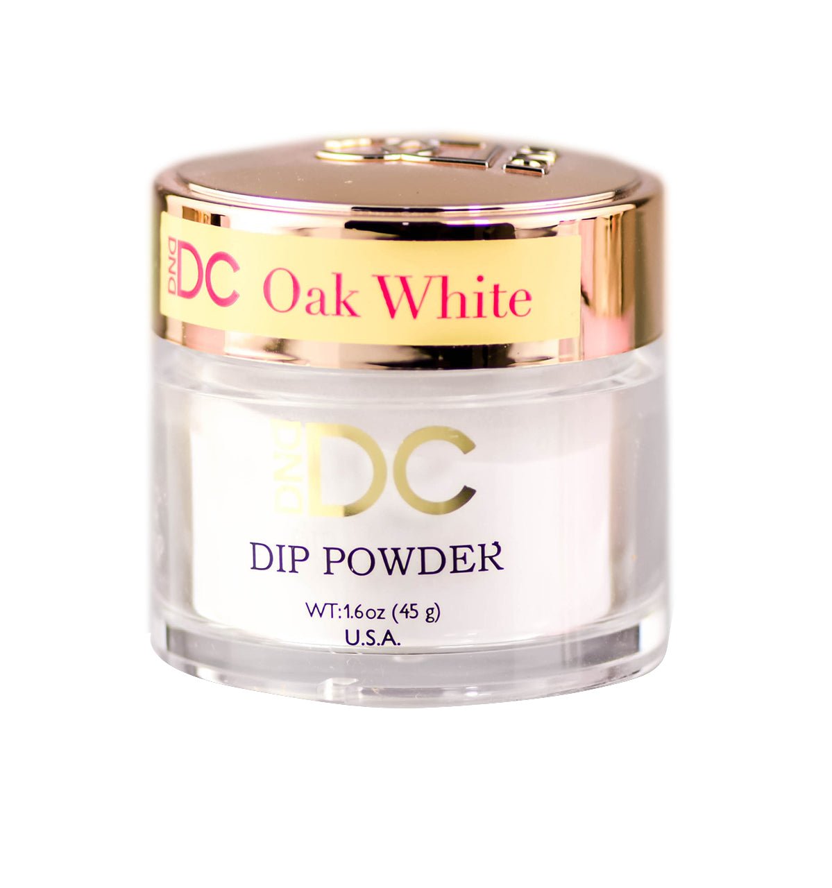 DND DC Acrylic & Dip Powder Pink & White - DC OAK WHITE - DTK Nail Supply