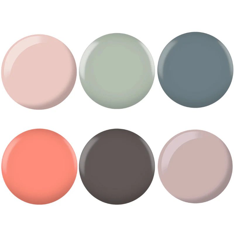DND DC Fall Gel & Polish 6pc Bundle - Neutral Tones - DTK Nail Supply