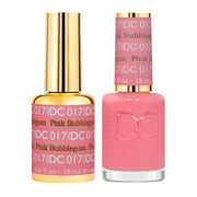 DND DC Gel Nail Polish Duo - 017 Pink Bubblegum - DTK Nail Supply