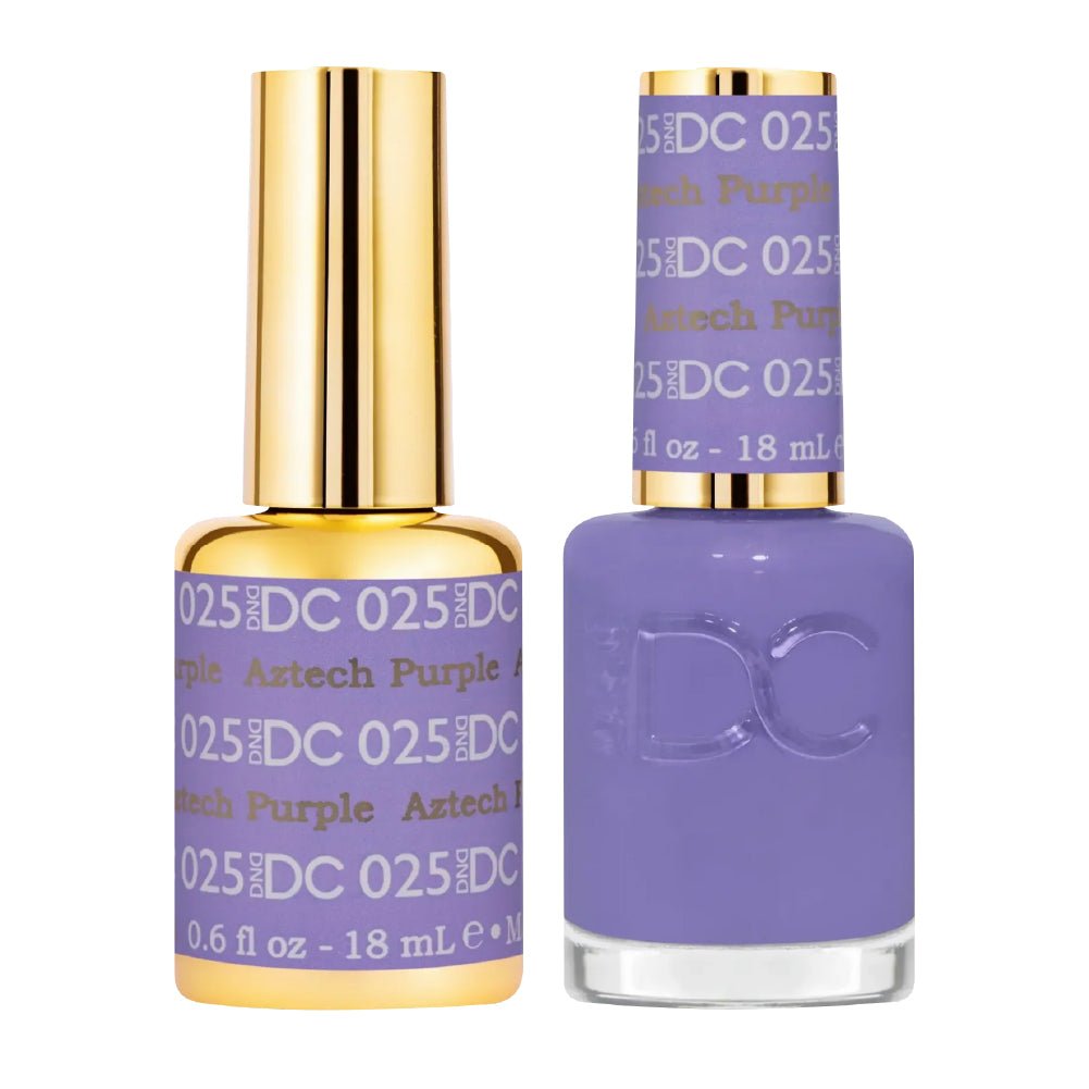 DND DC Gel Nail Polish Duo - 025 Aztech Purple - DTK Nail Supply