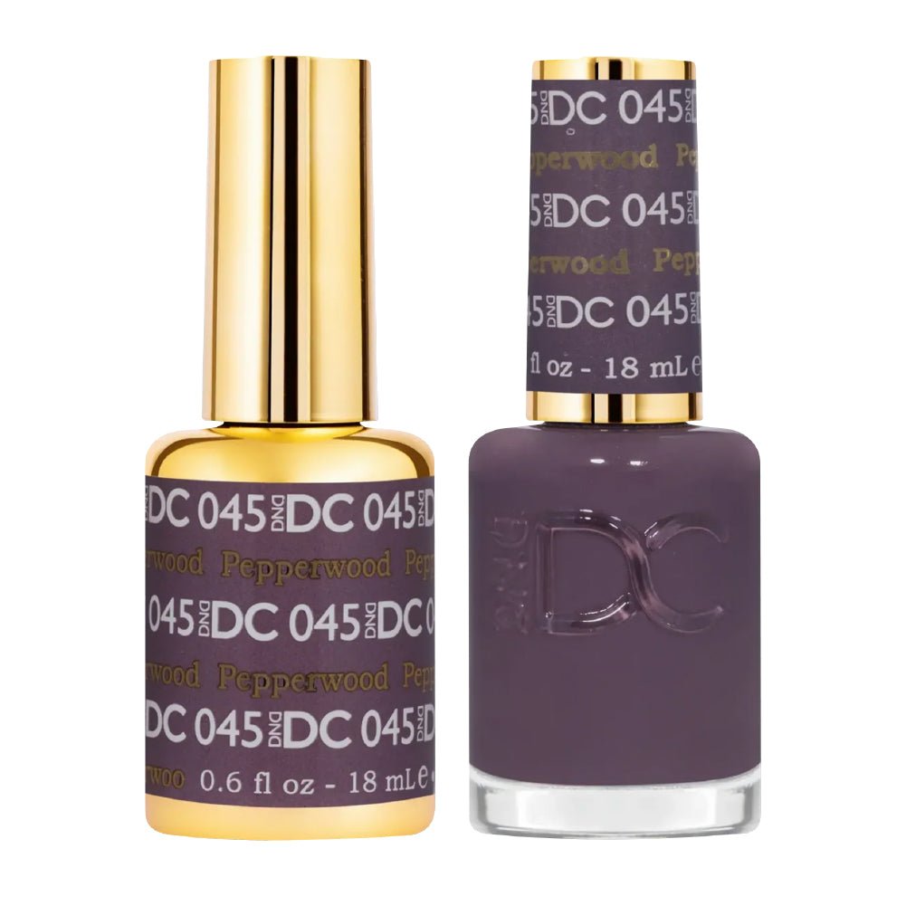 DND DC Gel Nail Polish Duo - 045 Pepperwood - DTK Nail Supply