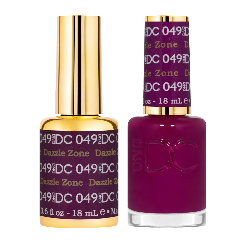 DND DC Gel Nail Polish Duo - 049 Dazzle Zone - DTK Nail Supply