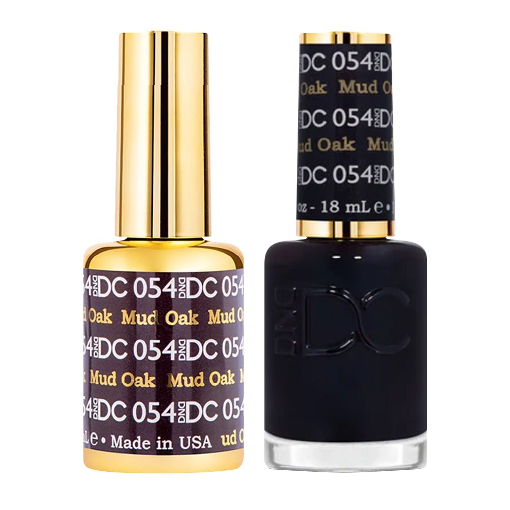 DND DC Gel Nail Polish Duo - 054 Mud Oak - DTK Nail Supply