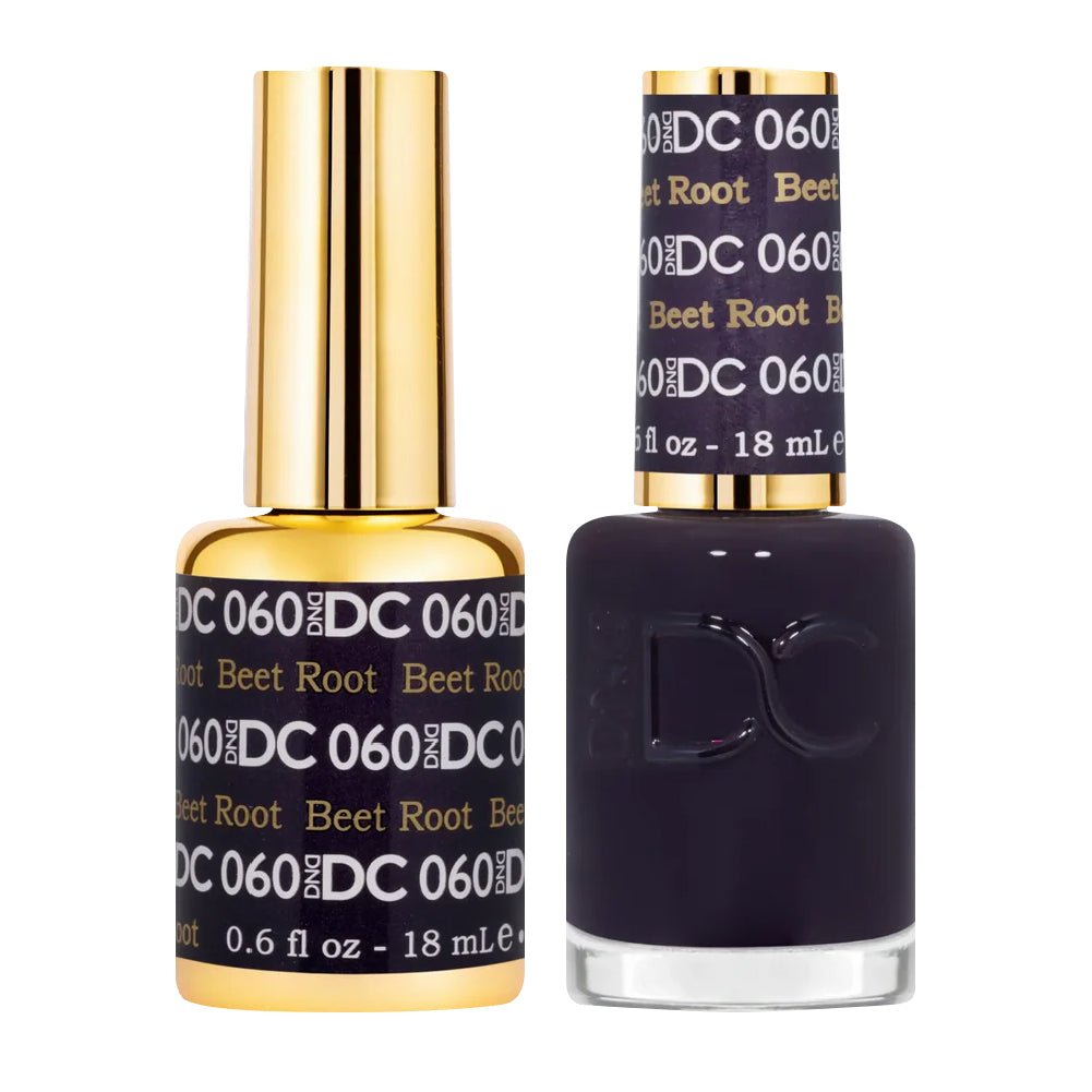 DND DC Gel Nail Polish Duo - 060 Beet Root - DTK Nail Supply
