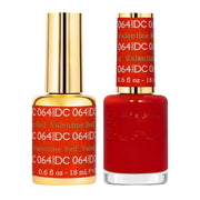 DND DC Gel Nail Polish Duo - 064 Valentine Red - DTK Nail Supply