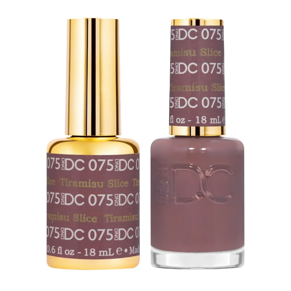 DND DC Gel Nail Polish Duo - 075 Tiramisu Slice - DTK Nail Supply