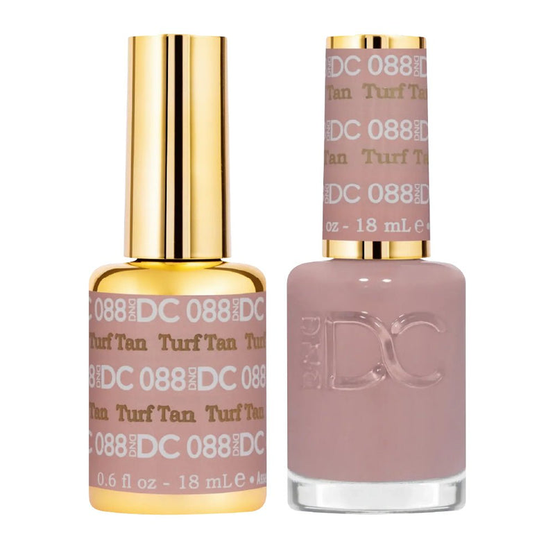 DND DC Gel Nail Polish Duo - 088 Turf Tan - DTK Nail Supply