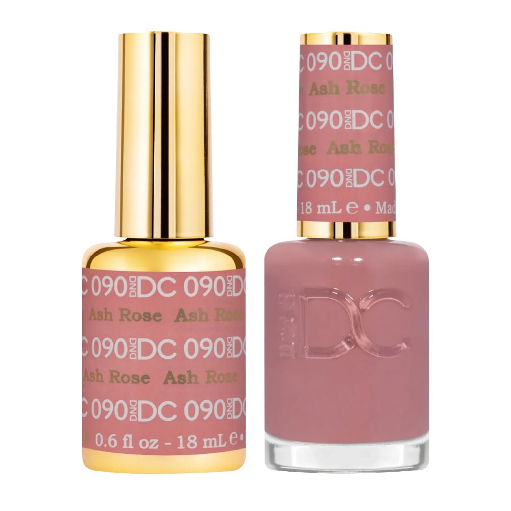 DND DC Gel Nail Polish Duo - 090 Ash Rose - DTK Nail Supply