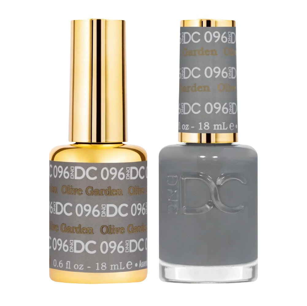DND DC Gel Nail Polish Duo - 096 Olive Garden - DTK Nail Supply