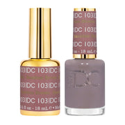 DND DC Gel Nail Polish Duo - 103 Bamboo Brown - DTK Nail Supply