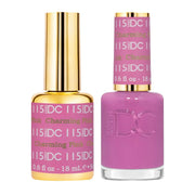 DND DC Gel Nail Polish Duo - 115 Charming Pink - DTK Nail Supply