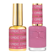 DND DC Gel Nail Polish Duo - 129 Jazzberry Jam - DTK Nail Supply