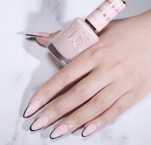 DND DC Gel Nail Polish Duo - 141 Pink Champagne - DTK Nail Supply