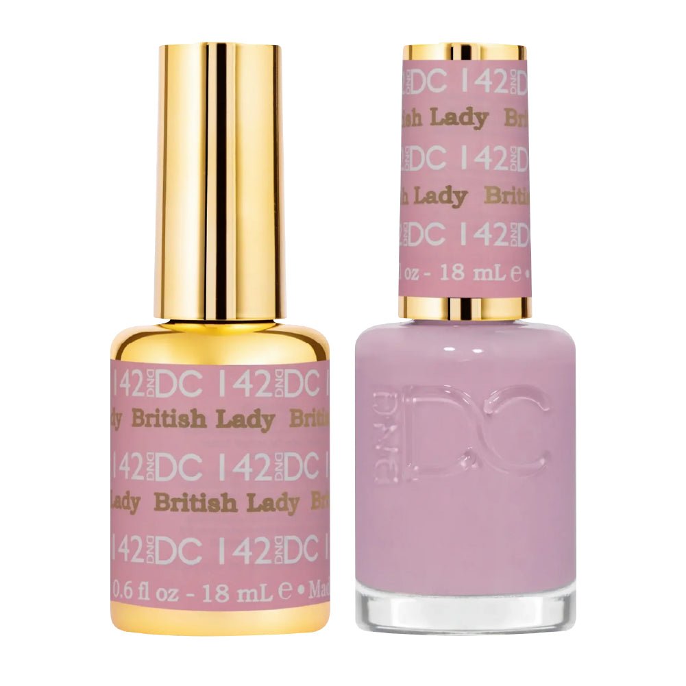 DND DC Gel Nail Polish Duo - 142 British Lady - DTK Nail Supply