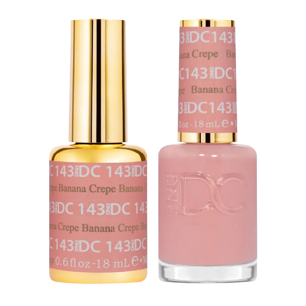 DND DC Gel Nail Polish Duo - 143 Banana Crepe - DTK Nail Supply