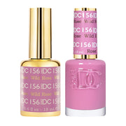DND DC Gel Nail Polish Duo - 156 Wild Rose - DTK Nail Supply