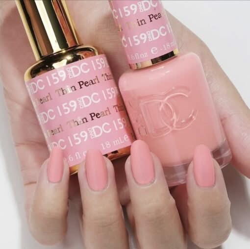 DND DC Gel Nail Polish Duo - 159 Thin Pearl - DTK Nail Supply