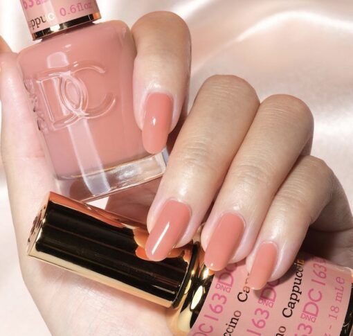 DND DC Gel Nail Polish Duo - 163 Cappuccino - DTK Nail Supply