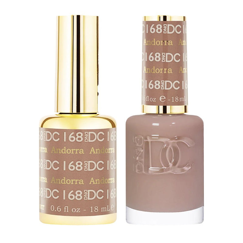 DND DC Gel Nail Polish Duo - 168 Andorra - DTK Nail Supply