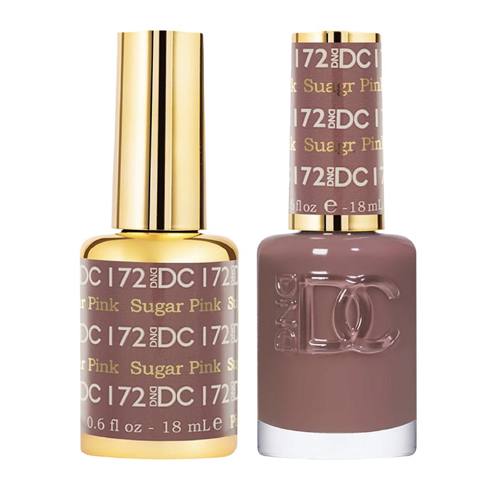 DND DC Gel Nail Polish Duo - 172 Sugar Pink - DTK Nail Supply