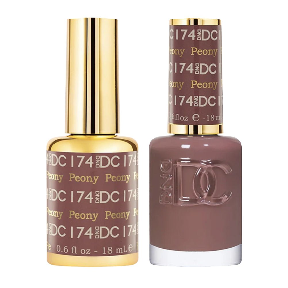 DND DC Gel Nail Polish Duo - 174 Peony - DTK Nail Supply