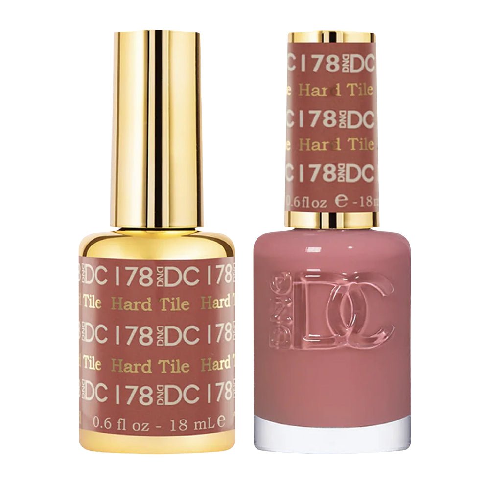 DND DC Gel Nail Polish Duo - 178 Hard Tile - DTK Nail Supply