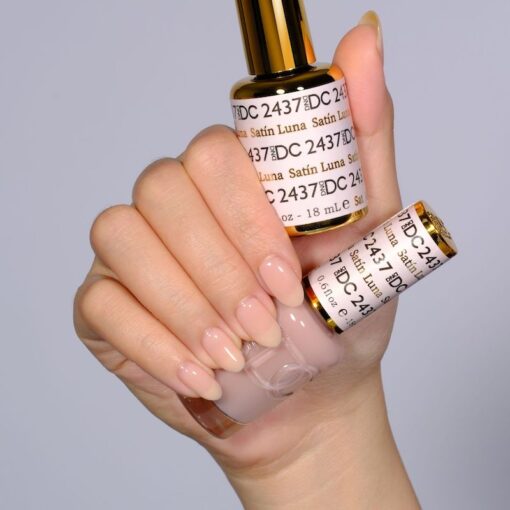 DND DC Gel Nail Polish Duo - 2437 Satin Luna - DTK Nail Supply