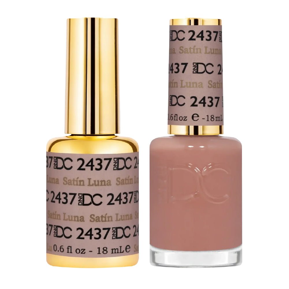 DND DC Gel Nail Polish Duo - 2437 Satin Luna - DTK Nail Supply