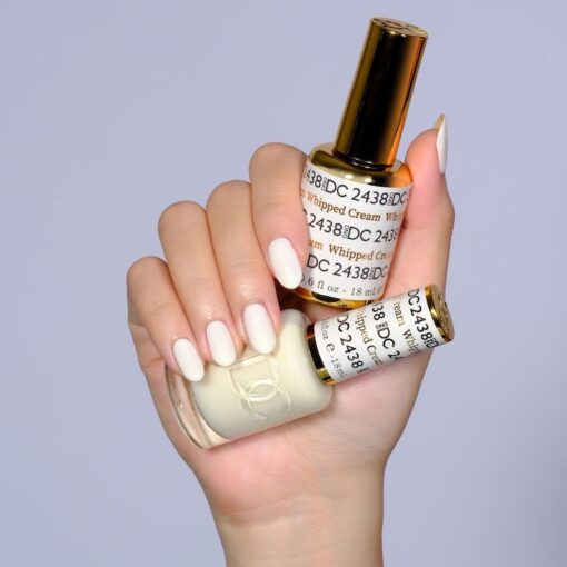 DND DC Gel Nail Polish Duo - 2438 Whipped Cream - DTK Nail Supply