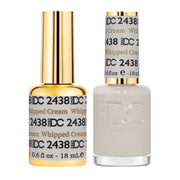 DND DC Gel Nail Polish Duo - 2438 Whipped Cream - DTK Nail Supply